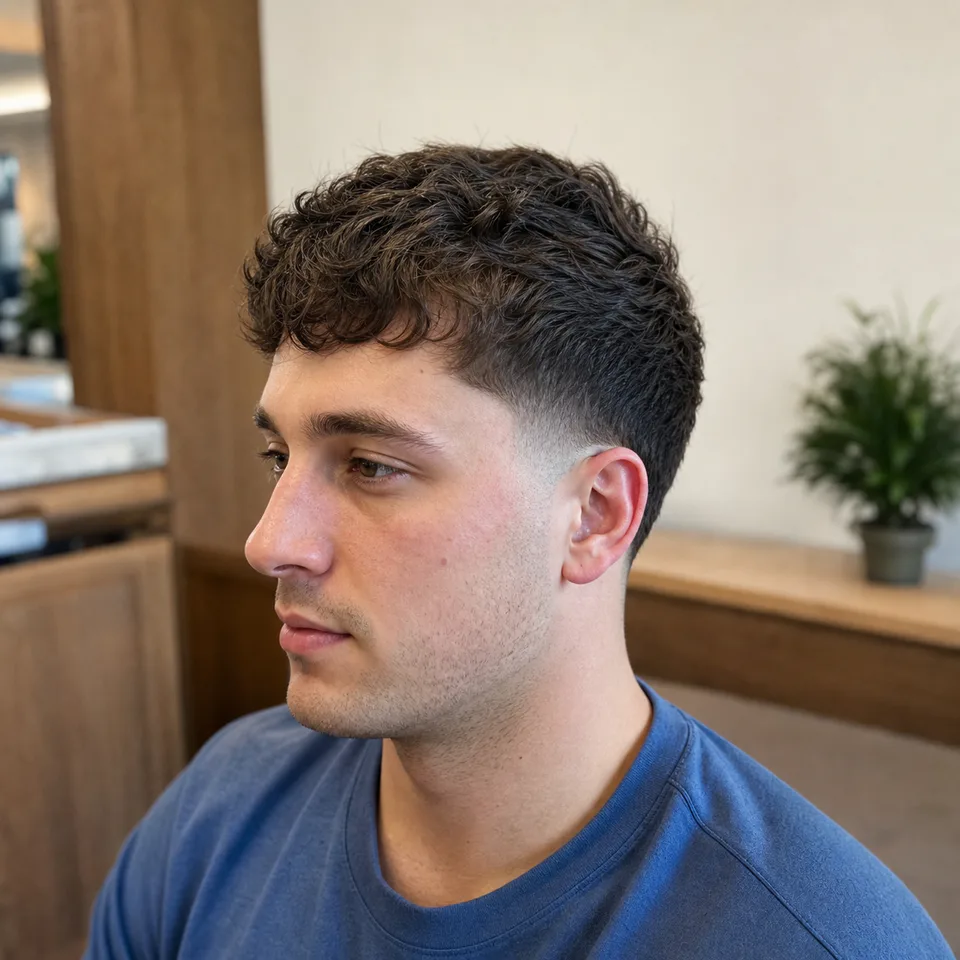 Textured crop with a soft taper at The Blade Room